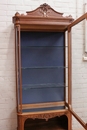 Regency style Display cabinet in Oak, France 19th century