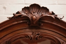 Regency style Display cabinet in Walnut, France 19th century