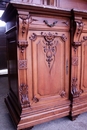 Regency style Sideboard and server in Walnut, France 19th century