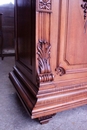 Regency style Sideboard and server in Walnut, France 19th century