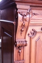 Regency style Sideboard and server in Walnut, France 19th century