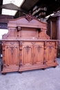 Regency style Sideboard and server in Walnut, France 19th century