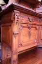 Regency style Sideboard and server in Walnut, France 19th century