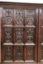 Renaissance style Armoire in Walnut, France 19th century