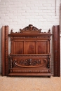 Renaissance style Bed in Walnut, France 19th century