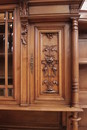 Renaissance style Cabinet in Walnut, France 19th century