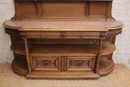 Renaissance style Cabinet in Walnut, France 19th century
