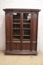 Renaissance style Bookcase in Walnut, France 19th century