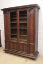 Renaissance style Bookcase in Walnut, France 19th century