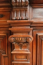 Renaissance style Cabinet in Walnut, France 19th century