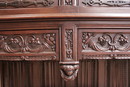 Renaissance style Cabinet in Oak, France 19th century