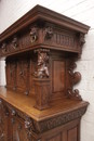 Renaissance style Cabinet in Oak, Belgium 1900