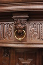 Renaissance style Cabinet in Oak, Belgium 1900