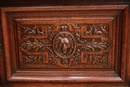 Renaissance style Cabinet in Oak, France 19th century