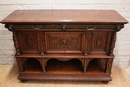 Renaissance style Cabinet in Oak, France 19th century