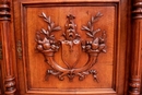 Renaissance style Cabinet in Walnut, France 19th century