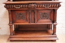 Renaissance style Cabinet in Walnut, France 19th century