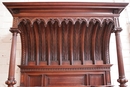Renaissance style Cabinet in Walnut, France 19th century