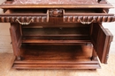 Renaissance style Cabinet in Walnut, France 19th century