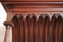 Renaissance style Cabinet in Walnut, France 19th century