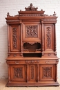 Renaissance style Cabinet in Walnut, France 19th century