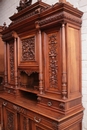 Renaissance style Cabinet in Walnut, France 19th century