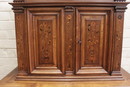 Renaissance style Cabinet in Walnut, France 19th century