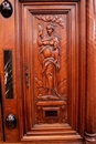 Renaissance style Cabinet in Walnut, France 19th century