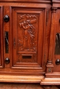 Renaissance style Cabinet in Walnut, France 19th century