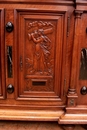 Renaissance style Cabinet in Walnut, France 19th century