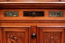 Renaissance style Cabinet in Walnut, France 19th century