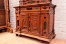 Renaissance style Cabinet in Walnut, France 19th century