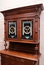 Renaissance style Cabinet in Oak, Belgium 19th century