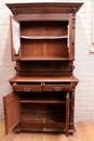 Renaissance style Cabinet in Oak, Belgium 19th century