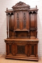 Renaissance style Cabinet in Walnut, France 19th century