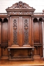 Renaissance style Cabinet in Walnut, France 19th century