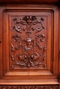 Renaissance style Cabinet in Walnut, France 19th century