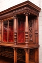 Renaissance style Cabinet in Walnut, France 19th century