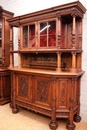 Renaissance style Cabinet in Walnut, France 19th century