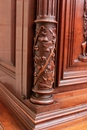 Renaissance style Cabinet/secretary in Walnut, France 19th century