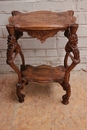 Renaissance style Center table in Walnut, France 19th century