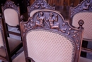 Renaissance style Chairs in Walnut, France 1900