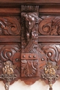 Renaissance style Coat rack in Oak, Belgium 19th century