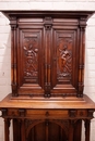 Renaissance style Cabinet in Walnut, France 19th century