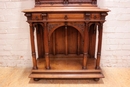 Renaissance style Cabinet in Walnut, France 19th century