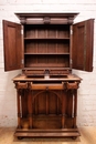 Renaissance style Cabinet in Walnut, France 19th century