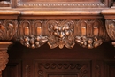 Renaissance style Credenza in Walnut, France 19th century