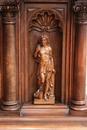 Renaissance style Credenza in Walnut, France 19th century