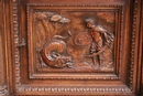 Renaissance style Credenza in Walnut, France 19th century