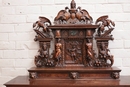 Renaissance style Credenza in Walnut, France 19th century